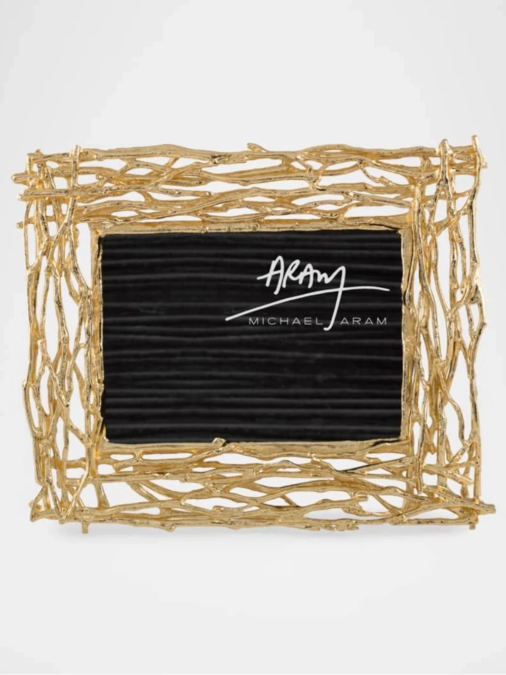Michael Aram Twig Branch Picture Frame, Gold 5 x 7